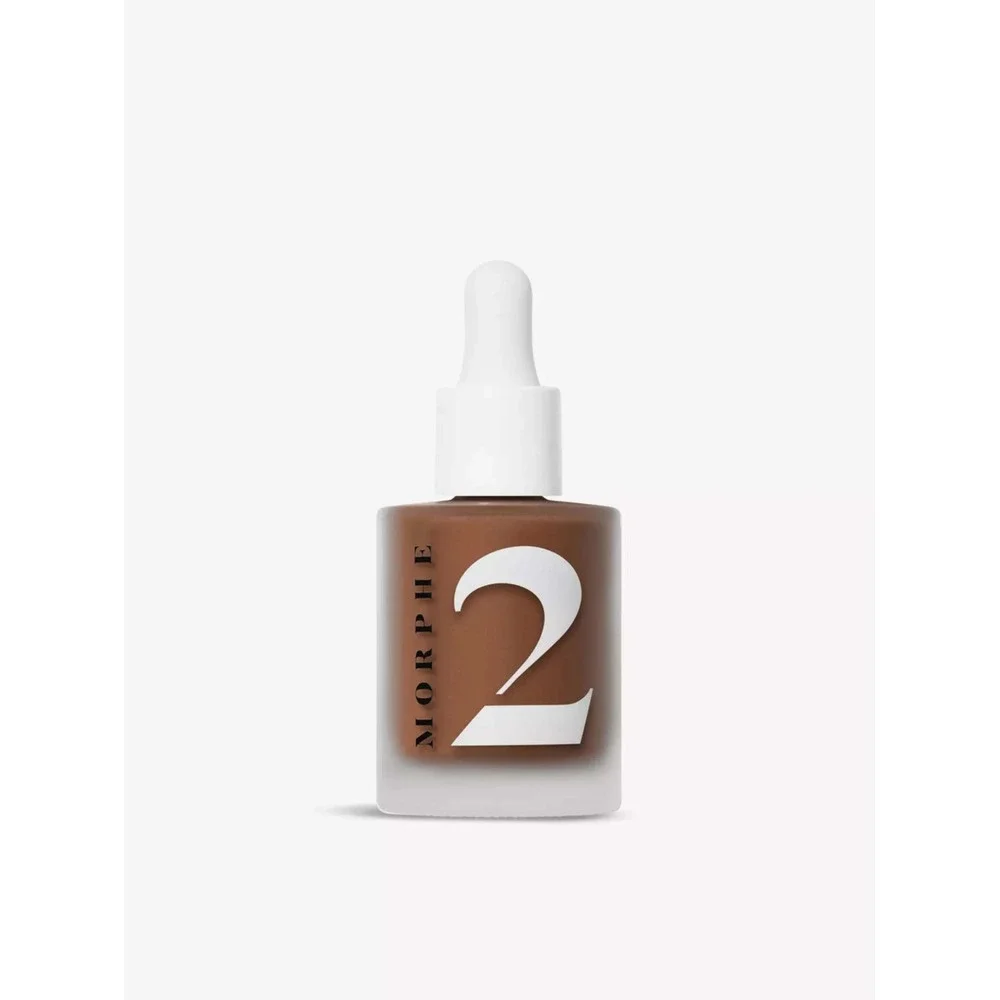 Morphe 2 Hint Hint Skin Tint Hint of Truffle Deep Neutral Golden 1oz Foundation‎